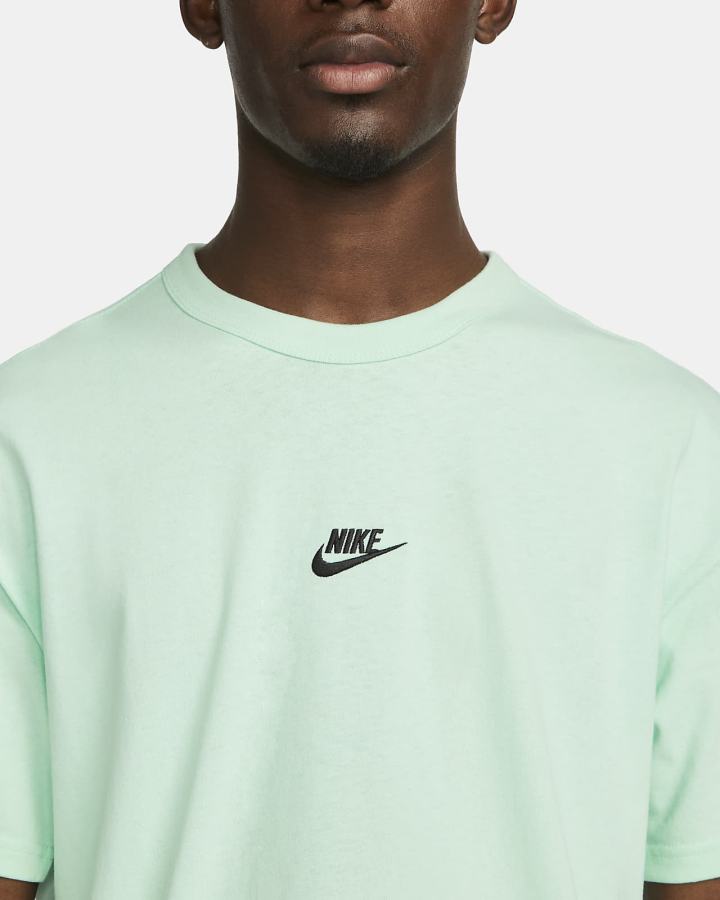 Nike Sportswear Premium Essentials Muške Majice Menta Crne | HR-38590KWDM