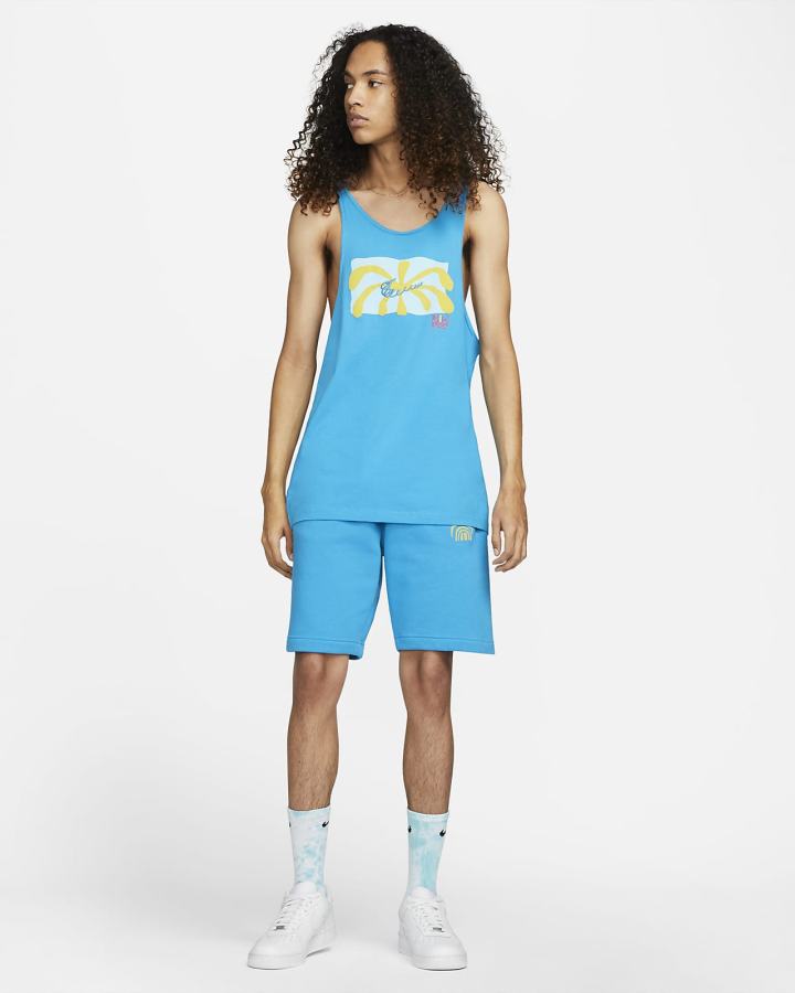 Nike Sportswear Spring Break Muške Majica Bez Rukava Plave | HR-15640WXZP