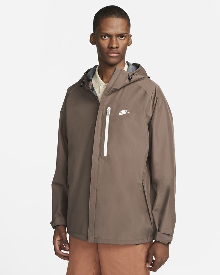 Nike Sportswear Storm-FIT Legacy Hooded Shell Muške Jakne Smeđe | HR-29657CPUG