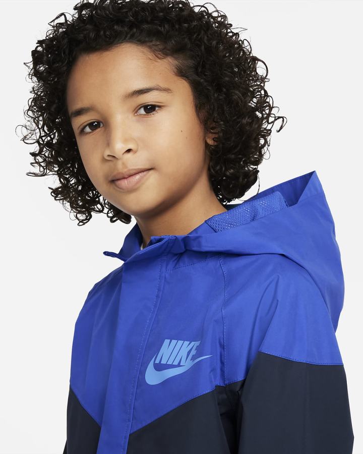 Nike Sportswear Storm-FIT Windrunner Kids Za Dječake Jakne Kraljevska Plava Tamnoplave Plave | HR-98217KFRB