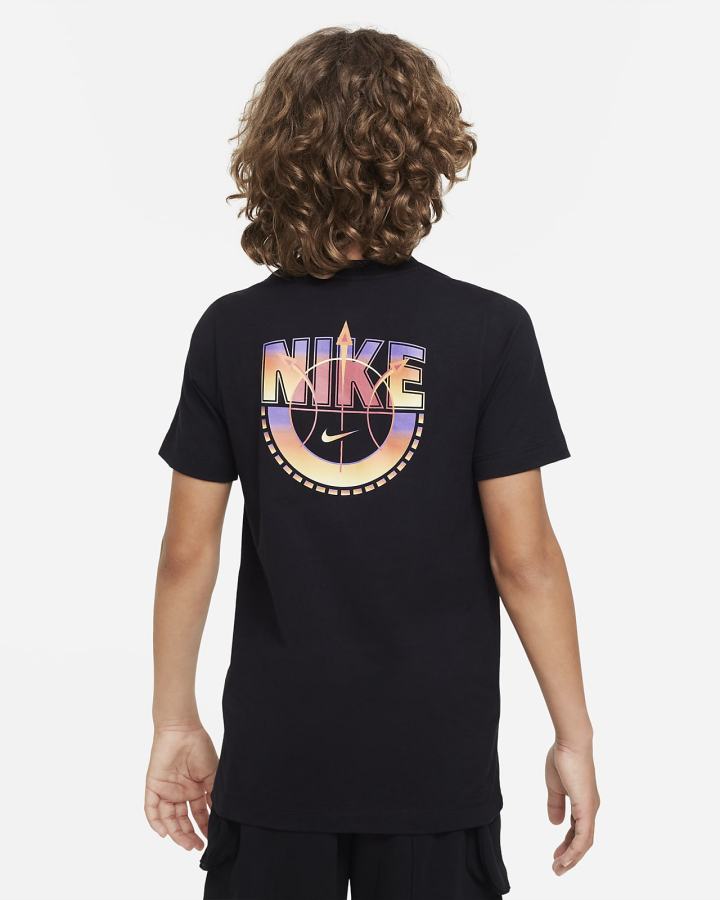 Nike Sportswear Summer Hoops Kids Za Dječake Majice Crne | HR-48291VMJO