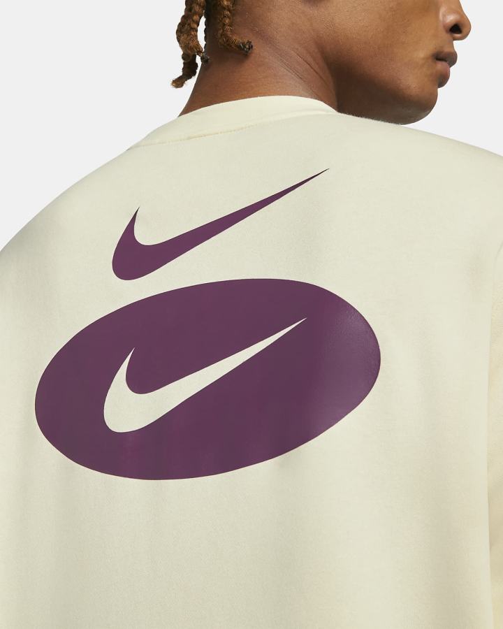 Nike Sportswear Swoosh League Fleece Crew Muške Dukserice Bež | HR-28569RMXB