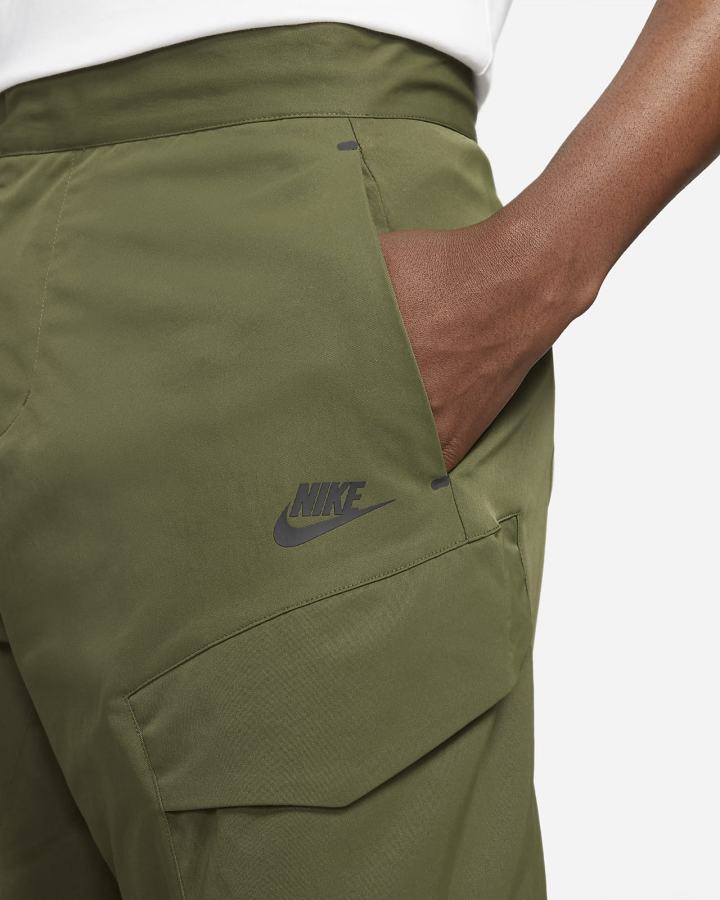 Nike Sportswear Tech Essentials Woven Unlined Cargo Muške Hlače Zelene Crne | HR-08629TGUQ