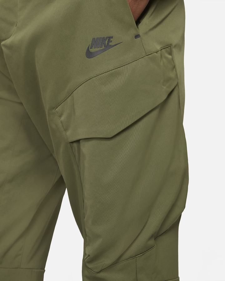 Nike Sportswear Tech Essentials Woven Unlined Cargo Muške Hlače Zelene Crne | HR-08629TGUQ