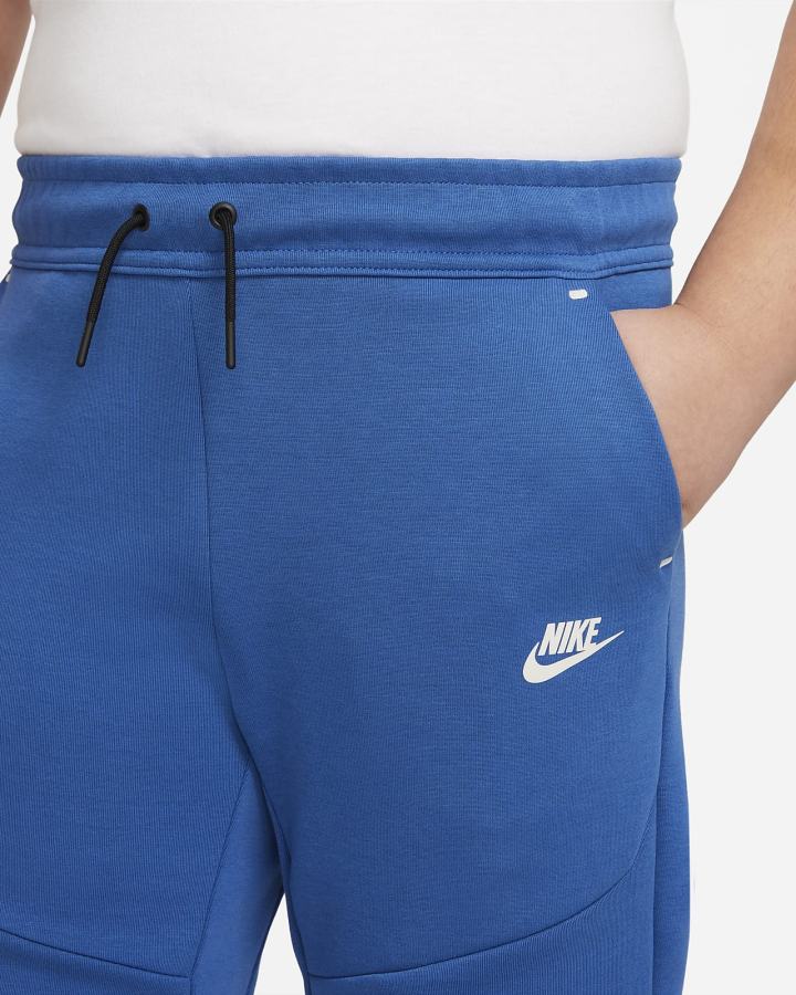 Nike Sportswear Tech Fleece Kids Za Dječake Hlače Tamno Plave Svijetlo Bež | HR-28967GPXT