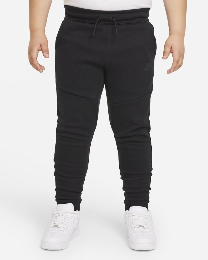 Nike Sportswear Tech Fleece Kids Za Dječake Hlače Crne | HR-42106XPIM