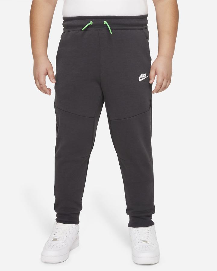 Nike Sportswear Tech Fleece Kids Za Dječake Hlače Tamno Sive Svijetlo Zelene | HR-83491XFIK