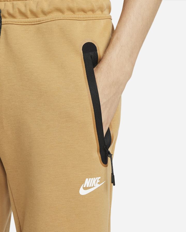 Nike Sportswear Tech Fleece Muške Hlače Zlatne | HR-72914QEDV