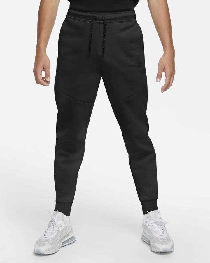 Nike Sportswear Tech Fleece Muške Jogger Hlače Crne | HR-09324AFZB