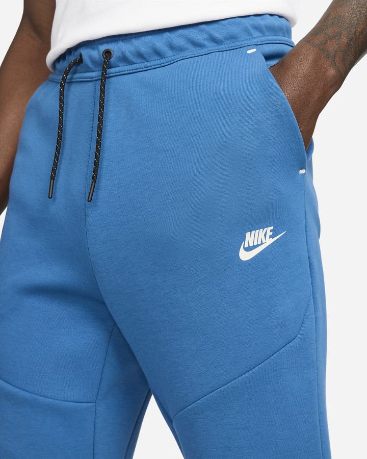 Nike Sportswear Tech Fleece Muške Jogger Hlače Tamno Plave Svijetlo Bež | HR-27430ZQJX