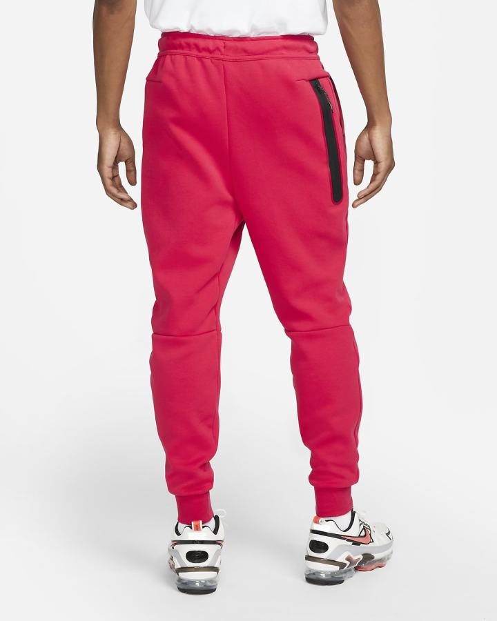 Nike Sportswear Tech Fleece Muške Jogger Hlače Bordo Crne | HR-53867NDHW