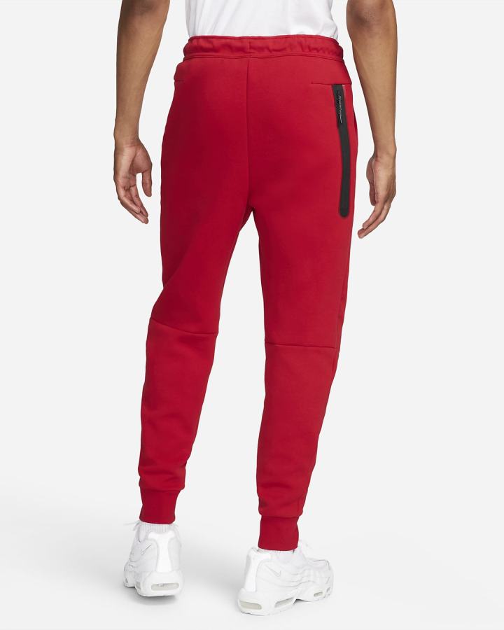 Nike Sportswear Tech Fleece Muške Jogger Hlače Crvene Crne | HR-62497DURY