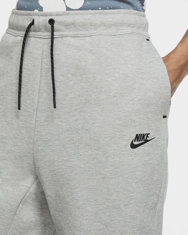 Nike Sportswear Tech Fleece Muške Kratke Hlače Tamno Sive Crne | HR-07432JBKT