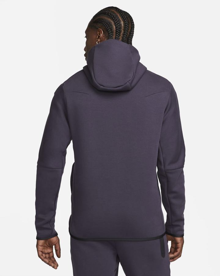 Nike Sportswear Tech Fleece Muške Majica S Kapuljačom Ljubičaste Crne | HR-06237NURS