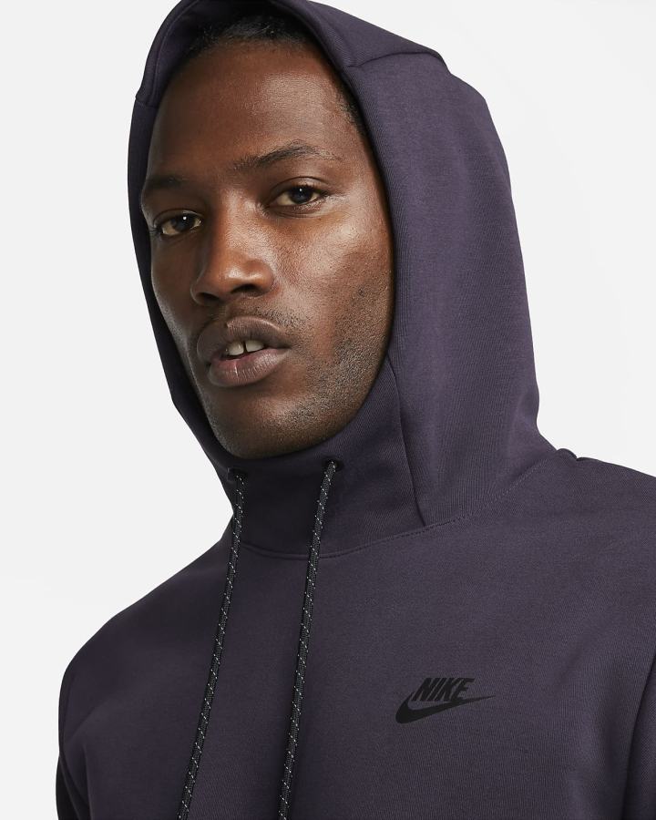 Nike Sportswear Tech Fleece Muške Majica S Kapuljačom Ljubičaste Crne | HR-06237NURS