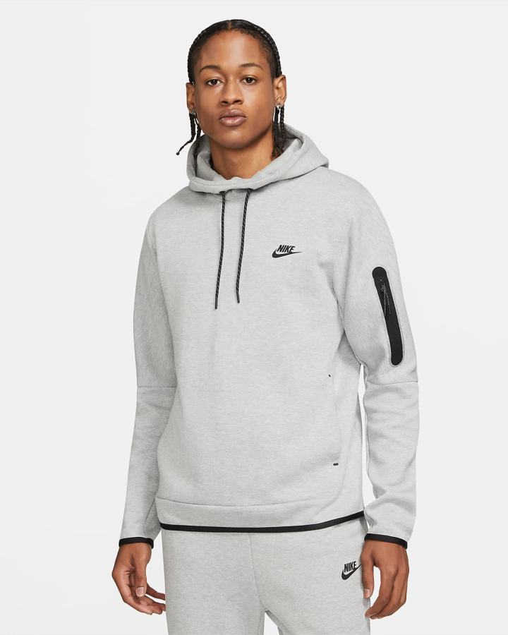 Nike Sportswear Tech Fleece Muške Majica S Kapuljačom Tamno Sive Crne | HR-41379DXPY