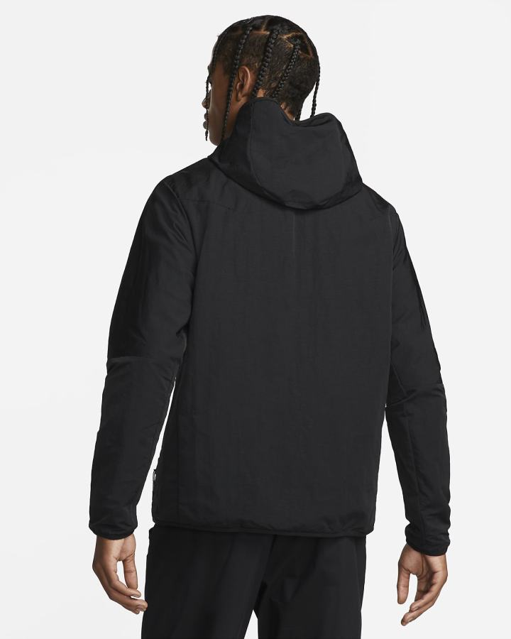 Nike Sportswear Tech Woven Full-Zip Lined Hooded Muške Jakne Crne | HR-36897NPDY