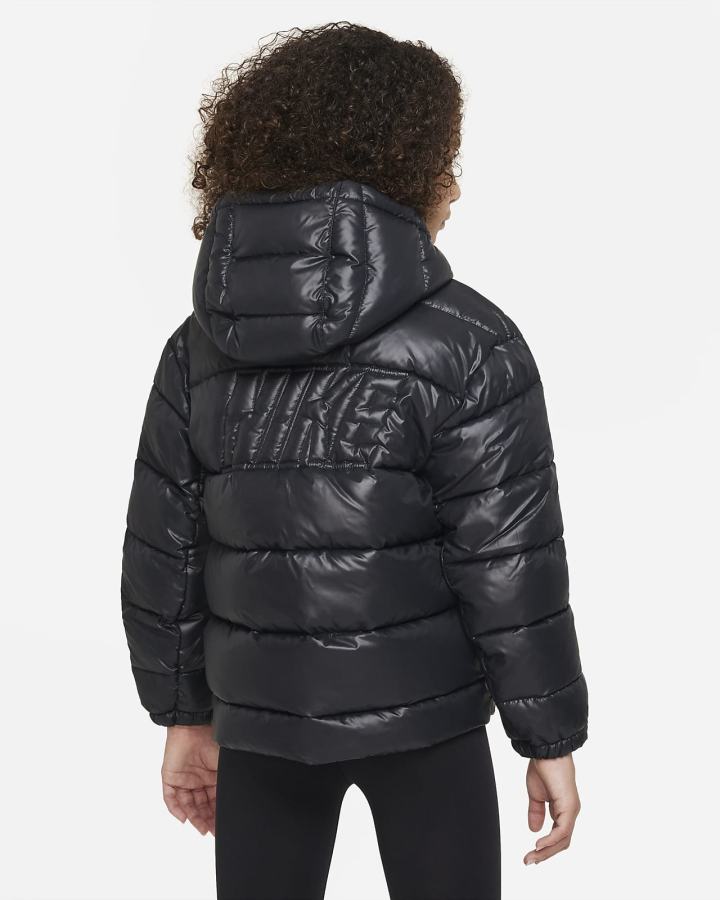 Nike Sportswear Therma-FIT Kids Insulated Za Djevojčice Jakne Crne Bijele | HR-05213DETW