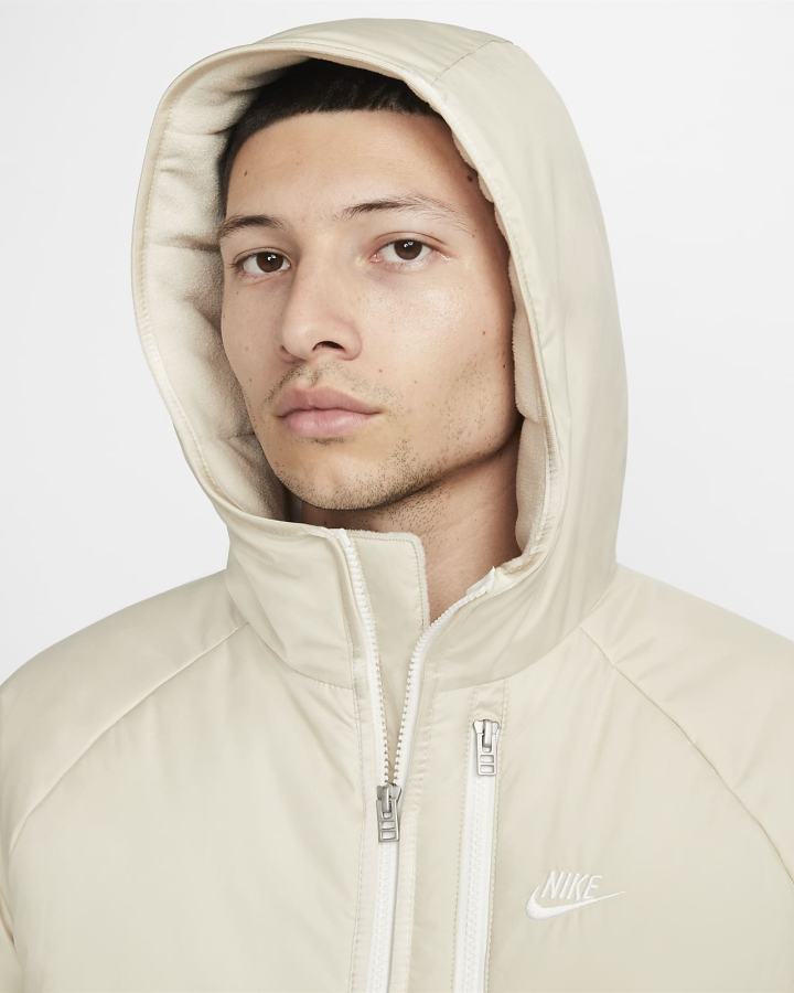 Nike Sportswear Therma-FIT Legacy Hooded Muške Jakne Bež | HR-39801PYGZ