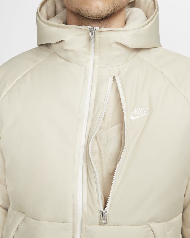 Nike Sportswear Therma-FIT Legacy Hooded Muške Jakne Bež | HR-39801PYGZ