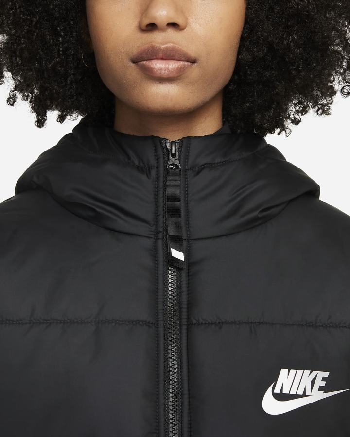 Nike Sportswear Therma-FIT Repel (Plus Size) Ženske Jakne Crne Bijele | HR-38257THPV