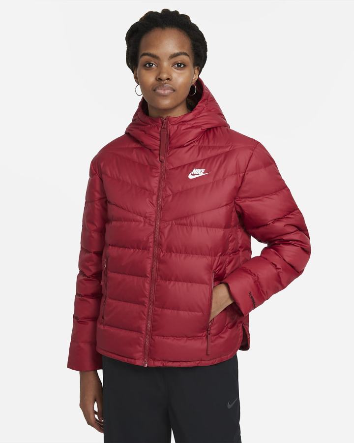 Nike Sportswear Therma-FIT Repel Windrunner Ženske Jakne Bordo Bijele | HR-12063CANV