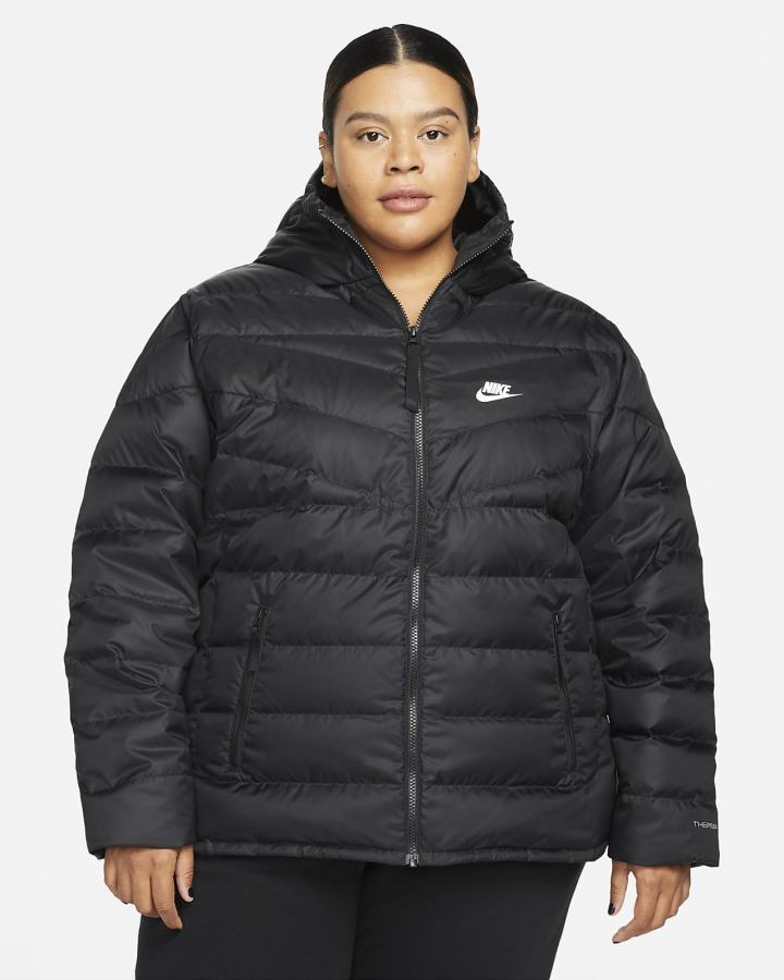 Nike Sportswear Therma-FIT Repel Windrunner Ženske Jakne Crne Bijele | HR-45367MSGF