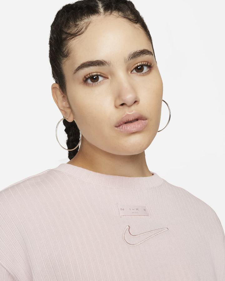 Nike Sportswear Top Ženske Crop Top Roze | HR-98643BZIL