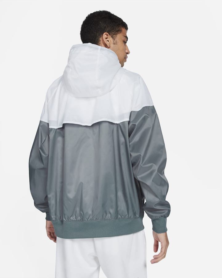 Nike Sportswear Windrunner Hooded Muške Jakne Bijele Sive Crne | HR-20376YCWH