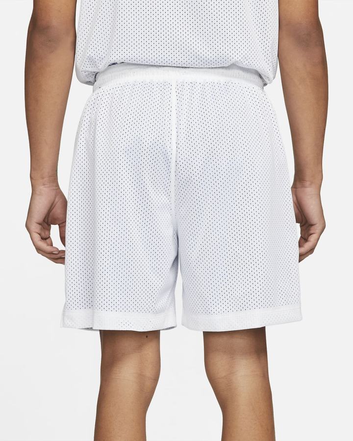 Nike Standard Issue Mesh Basketball Muške Kratke Hlače Bijele Plave Bijele | HR-34209AJFR