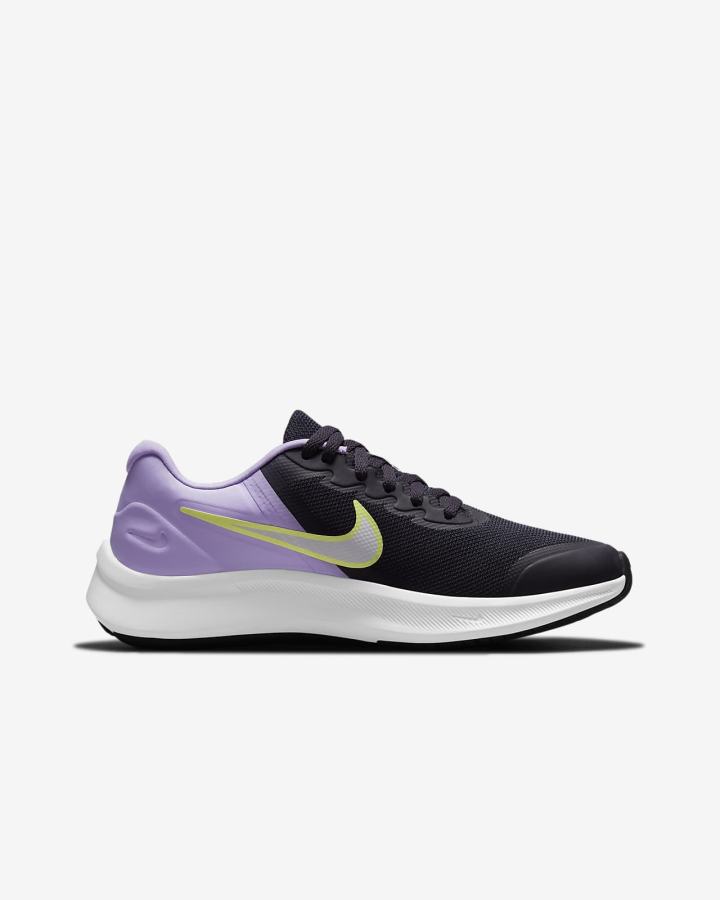 Nike Star Runner 3 Kids Road Za Djevojčice Tenisiće Ljubičaste Bijele | HR-87641UBGS