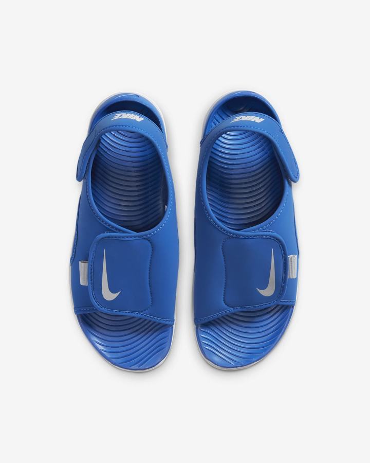 Nike Sunray Adjust 5 V2 Kids Za Djevojčice Sandale Kraljevska Plava Sive | HR-80257BDRY