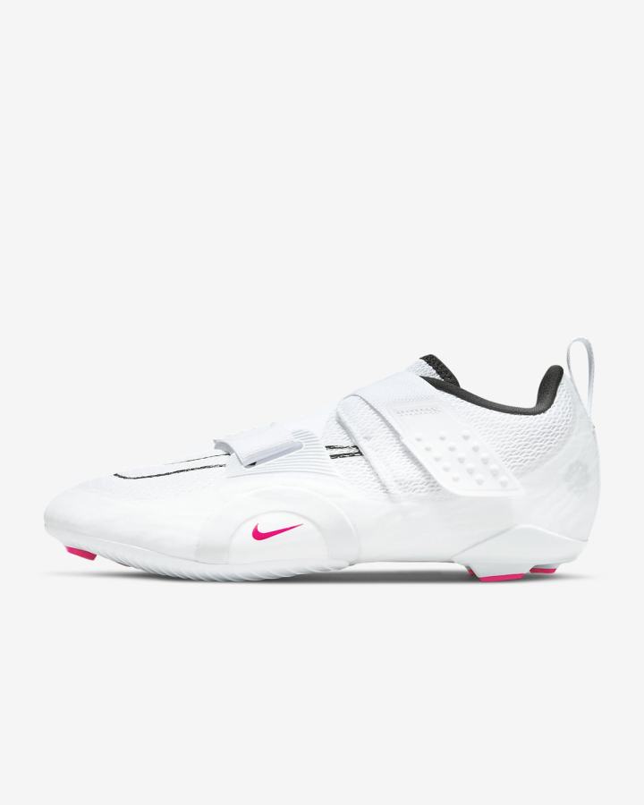 Nike SuperRep Cycle 2 Next Nature Indoor Muške Cipele Za Biciklizam Bijele Crvene Crne | HR-49710CHOD