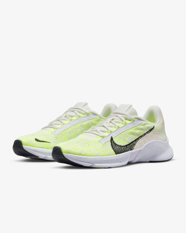 Nike SuperRep Go 3 Flyknit Next Nature Ženske Cipele Za Trening Bijele Tamno Sive | HR-21935SJYE