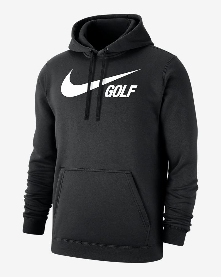 Nike Swoosh Golf Muške Majica S Kapuljačom Tamno Sive | HR-35016TYAZ