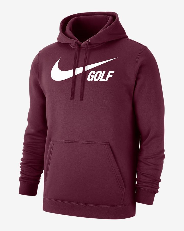 Nike Swoosh Golf Muške Majica S Kapuljačom Tamno Sive | HR-35016TYAZ