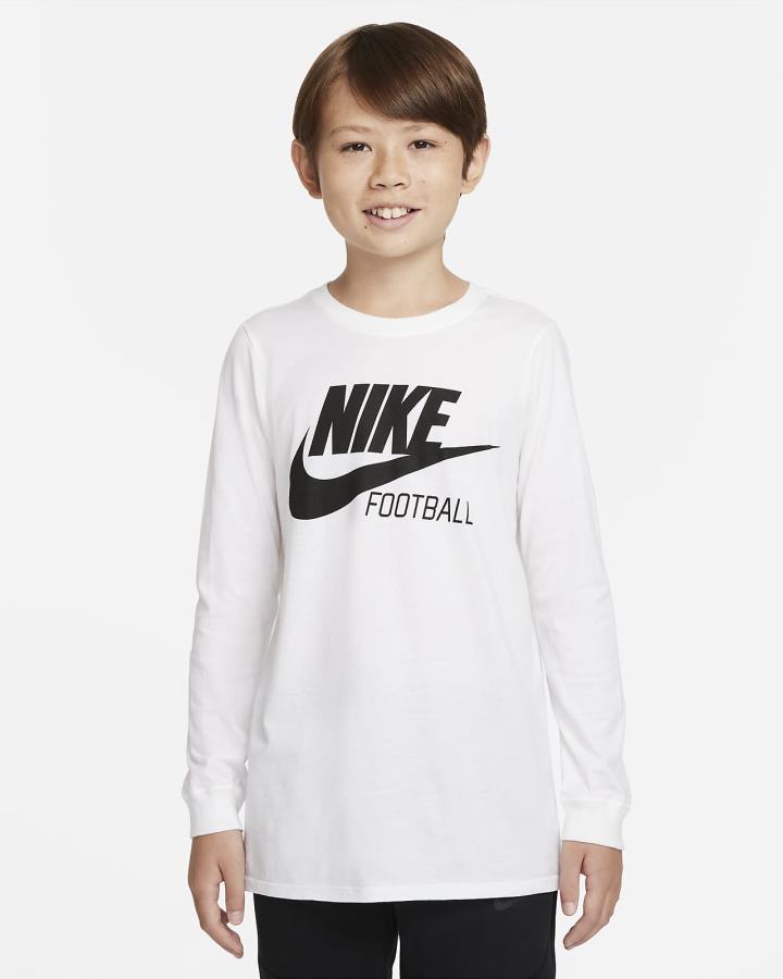 Nike Swoosh Kids Long-Sleeve Za Dječake Majice Kraljevska Plava Plave | HR-04385URWF