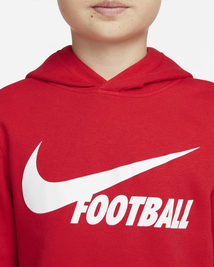 Nike Swoosh Kids Za Dječake Majica S Kapuljačom Tamnoplave | HR-92031ICUX