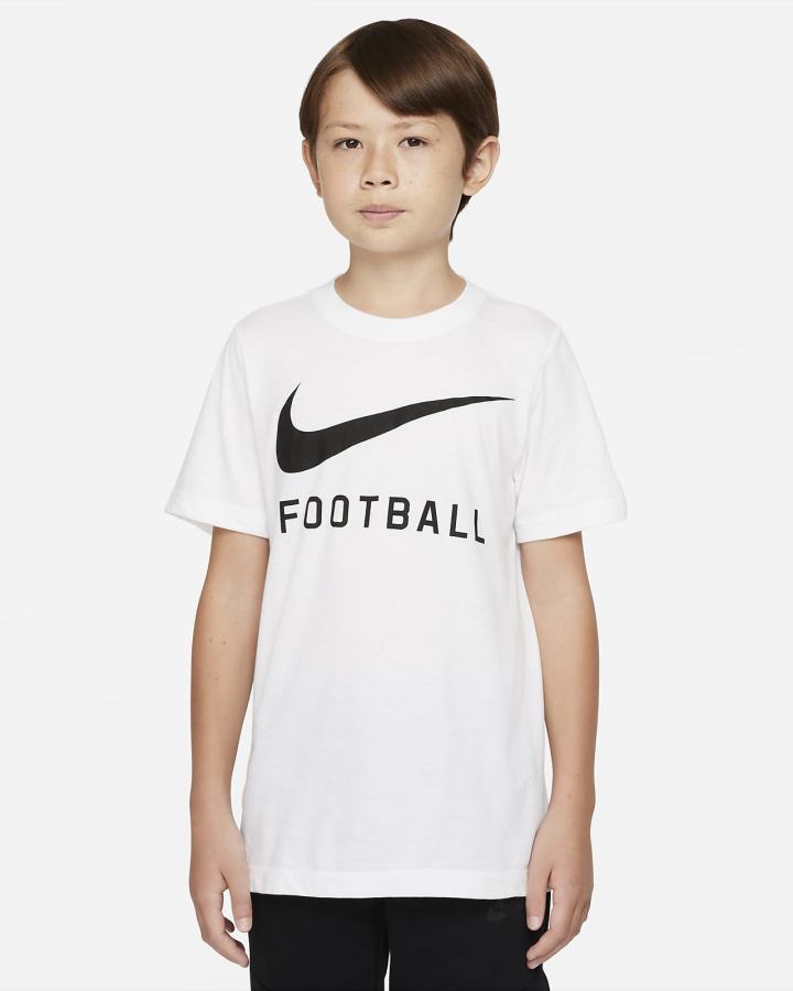 Nike Swoosh Kids Za Dječake Majice Bijele | HR-53890RZNG