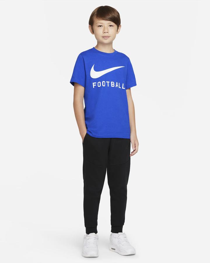 Nike Swoosh Kids Za Dječake Majice Kraljevska Plava Plave | HR-07253NDPW