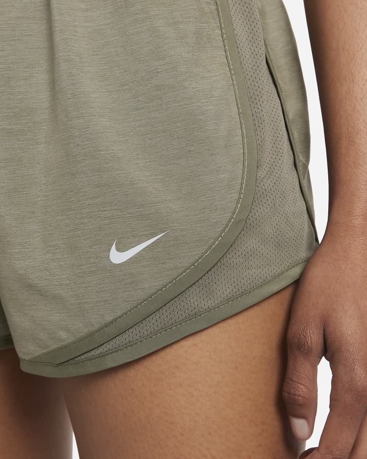 Nike Tempo Running Ženske Kratke Hlače Maslinasto Zelene Sive | HR-28045FDXL