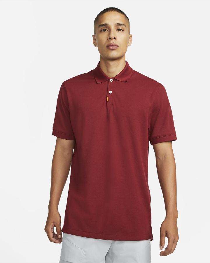 Nike The Muške Polo Majice Crvene | HR-93724EXAS