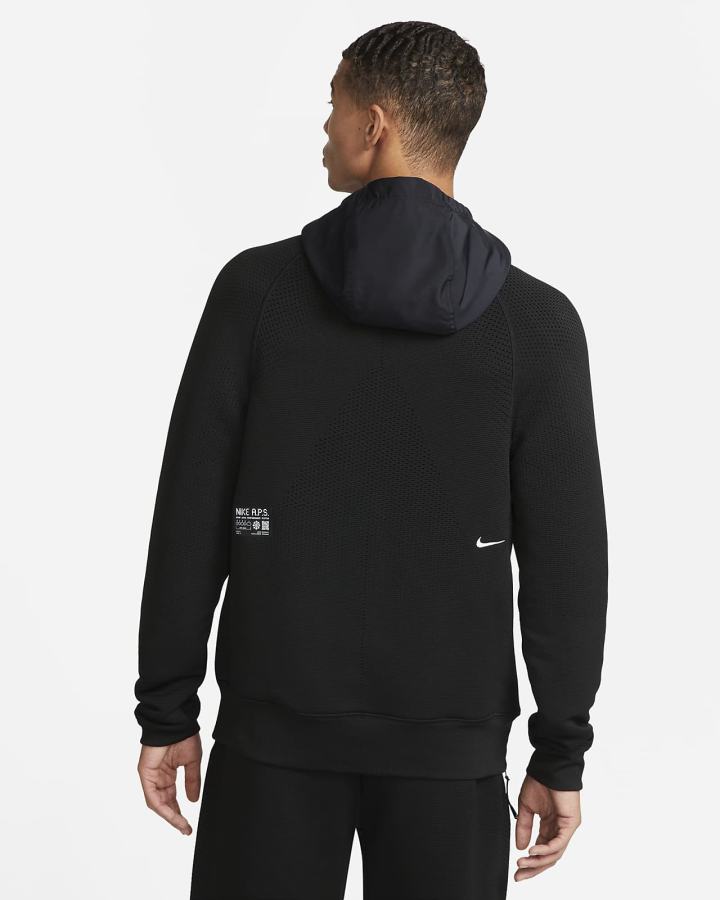 Nike Therma-FIT ADV A.P.S. Fleece Fitness Muške Majica S Kapuljačom Crne Bijele | HR-53148OGNS