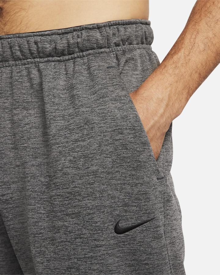 Nike Therma-FIT Fitness Muške Hlače Sive Crne | HR-39158XPSU