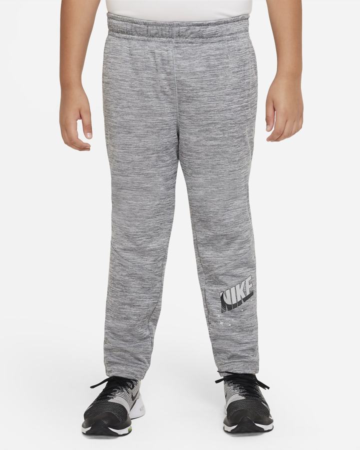 Nike Therma-FIT Kids Tapered Training Za Dječake Hlače Tamno Sive Svijetlo Sive | HR-17850KBNQ