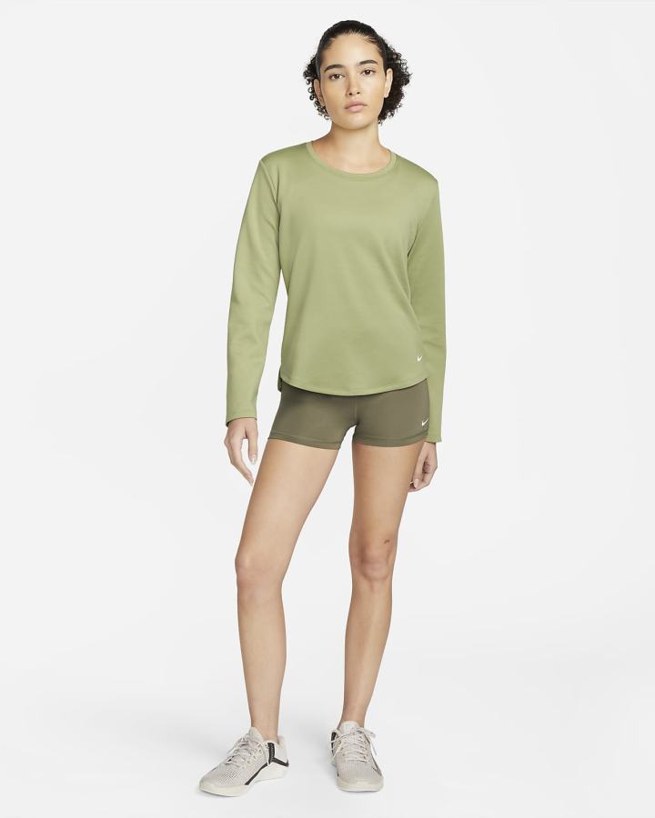 Nike Therma-FIT One Long-Sleeve Top Ženske Košulje Bijele | HR-85214OYAK