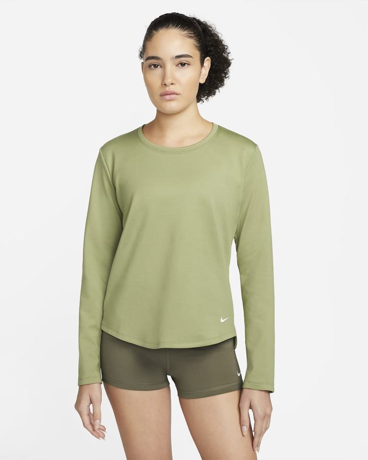 Nike Therma-FIT One Long-Sleeve Top Ženske Košulje Bijele | HR-85214OYAK