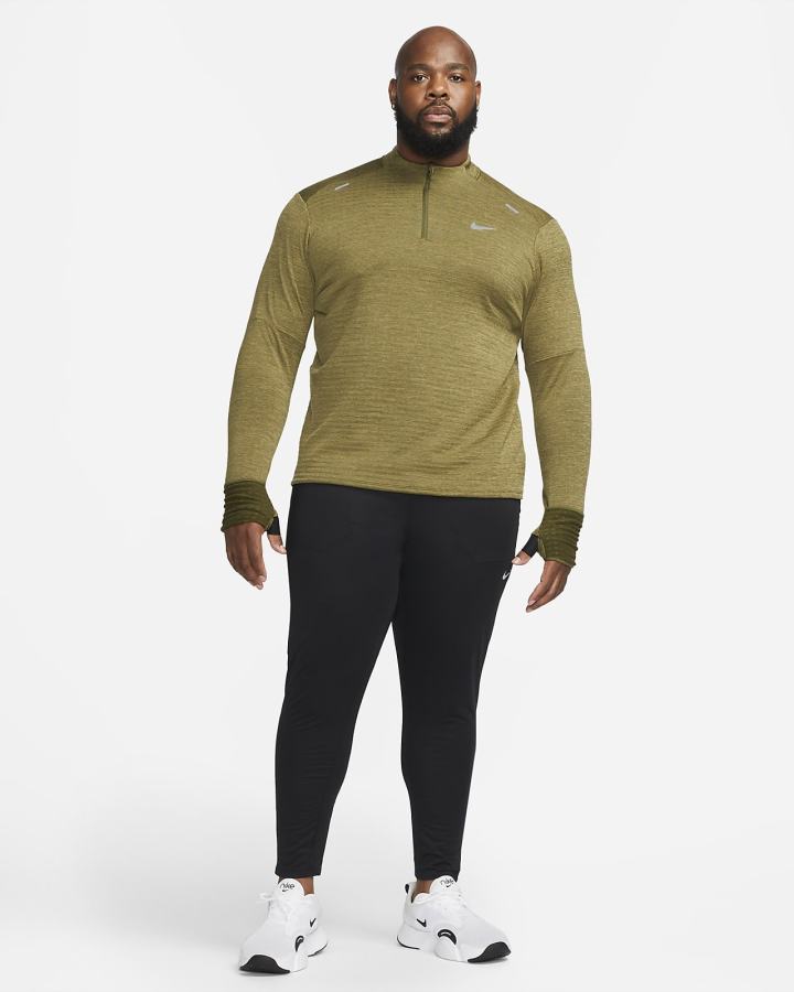 Nike Therma-FIT Repel Element 1/4-Zip Muške Topovi Za Trčanje Zelene | HR-53107NFSQ