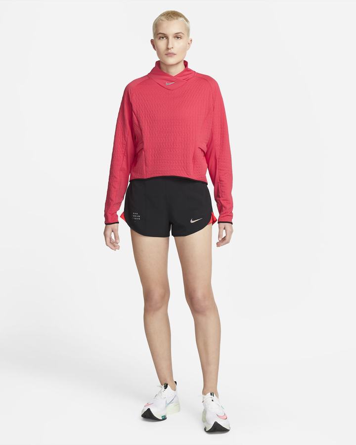 Nike Therma-FIT Run Division Running Ženske Midlayers Svijetlo Crvene Crne | HR-07263ZEOW