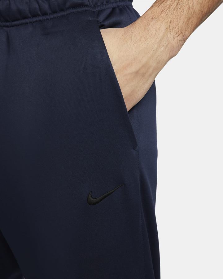 Nike Therma-FIT Tapered Training Muške Hlače Obsidijanske Crne | HR-70134ZPVW